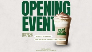 Grand Opening of the new Café AMANO
