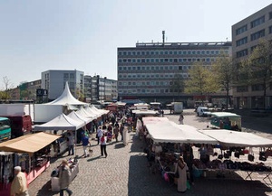 Wochenmarkt Mülheim Wiener Platz