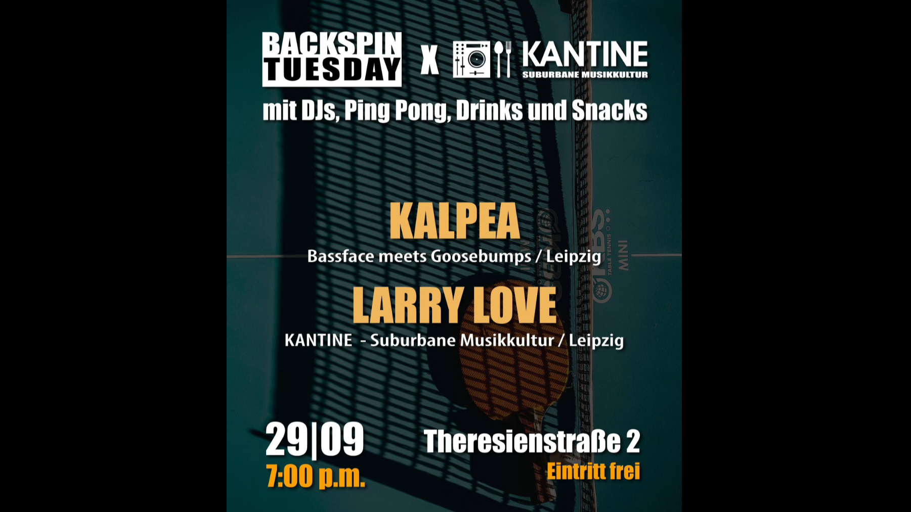 Backspin Tuesday x KANTINE