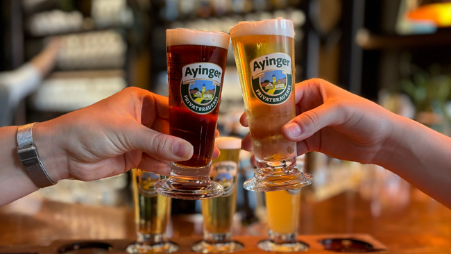 Ayinger Bierverkostung