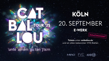 CAT BALLOU - "Unter einem guten Stern" - Tour 2025