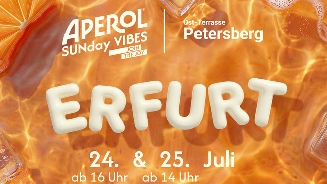 APEROL SUNday VIBES // Freitag, 24. Juli 2026