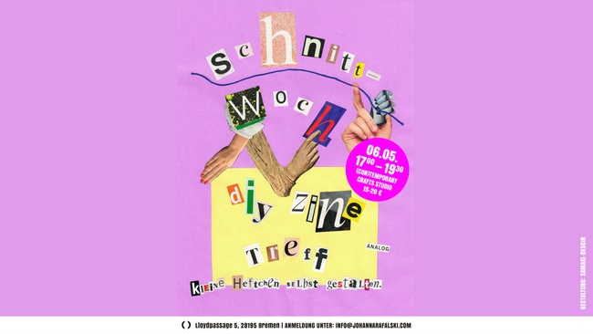 SCHNITTWOCH – DIY-Zine-Treff °7