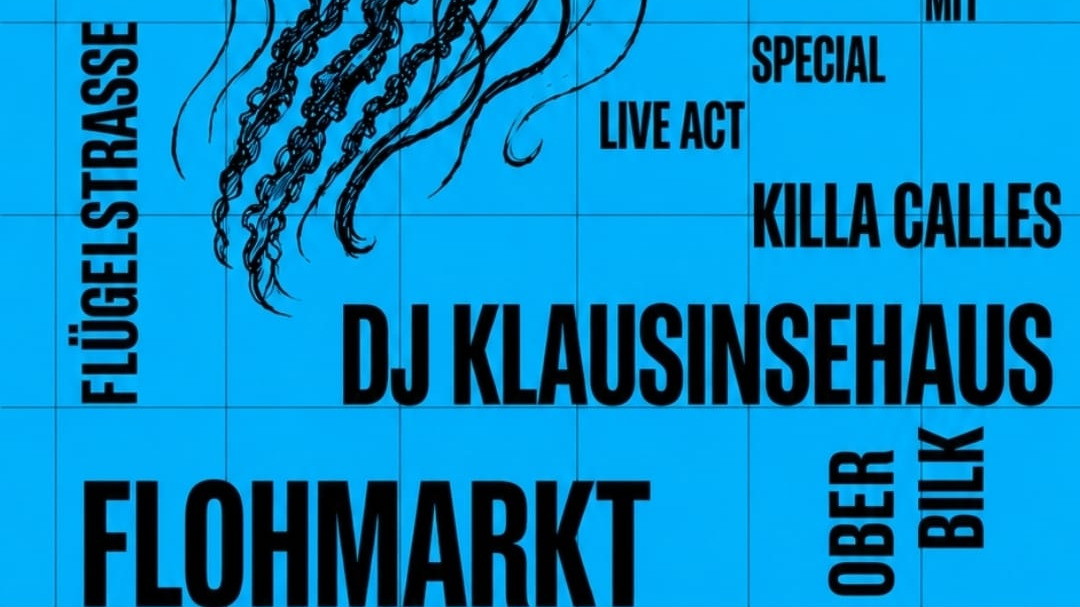 Flügelstraßenfest - DJ-Set - Klaus Insehaus & Albeerforshure DJ-Set, Killa Calles LIve auf dem auf dem Flügelstraßenfest.