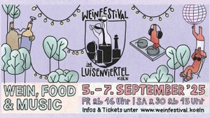 Weinfestival im Luisenviertel Köln 2025