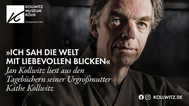 TALK IM KOLLWITZ: »Ich sah die Welt mit liebevollen Blicken« Jan Kollwitz liest aus den Tagebüchern seiner Urgroßmutter