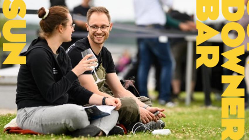 Sundowner Bar auf dem Dach