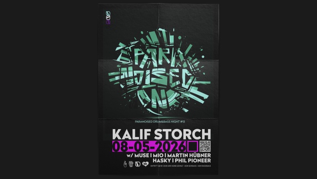 DRUM & BASS BY PARANOISED | DnB | Kalif Storch - Erfurt