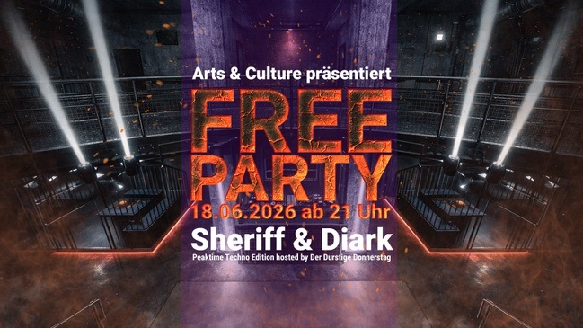 FREE Party - Der Durstige Donnerstag Peaktime Edition