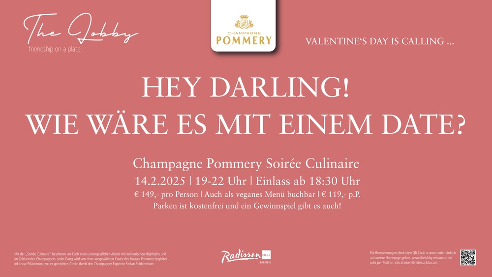 HEY DARLING! WIE WÄRE ES MIT EINEM DATE?