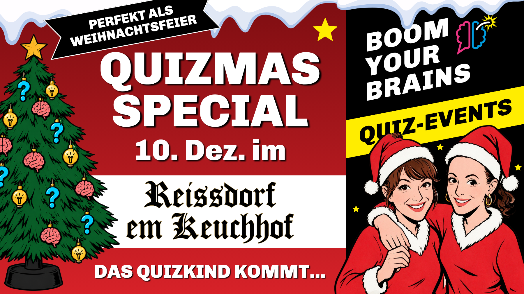 Quizmas-Special Lövenich | Boom Your Brains