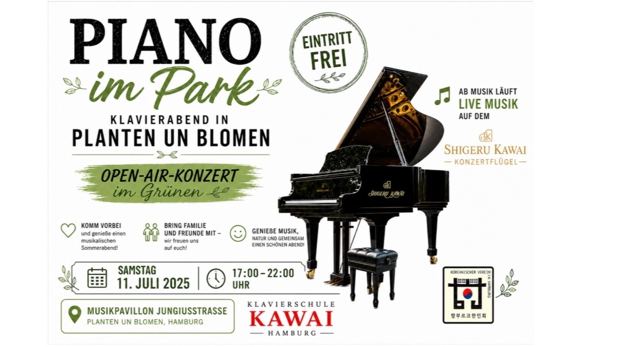 Piano im Park – Planten un Blomen