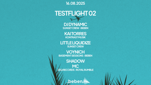 Testflight 02: DJ Dynamic · Little Liquidize · Kai Torres · Voynich · Special Guest: Shadow Mc