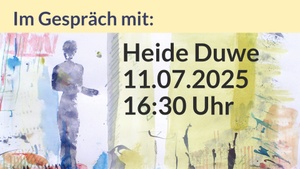 Künstlergespräch mit Heide Duwe