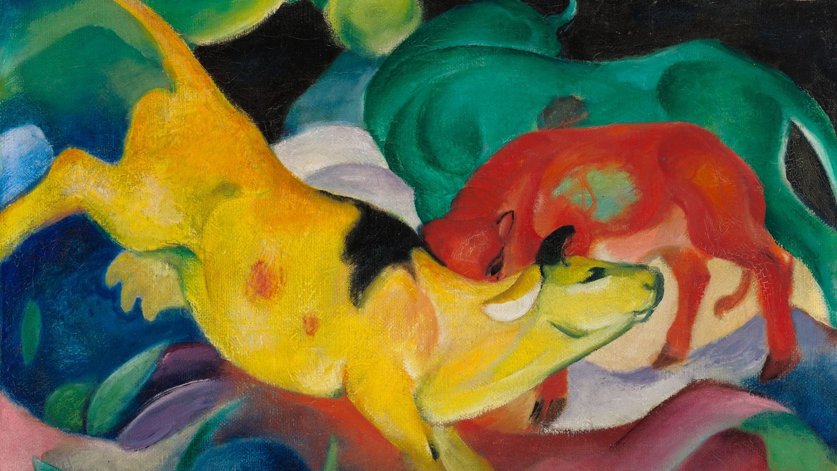 Über die Welt hinaus. Der Blaue Reiter.