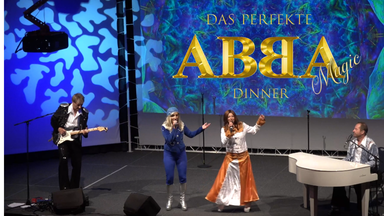 Das perfekte ABBA-Dinner im Hallescher Anger Naumburg – Die große ABBA Live-Show mit Menü
