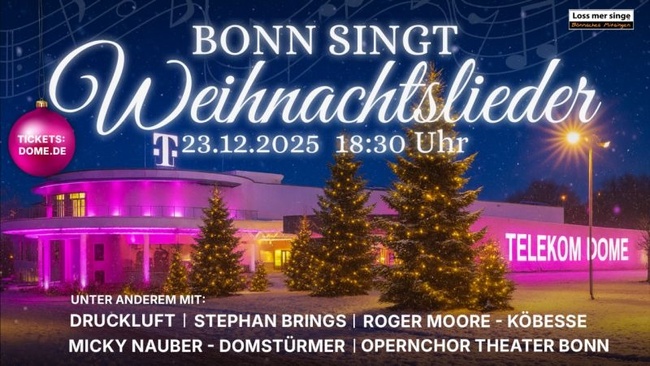 Bonn singt Weihnachtslieder 2025 🎅🩷