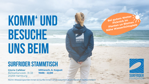 Surfrider Stammtisch August Edition - for Ocean Lovers & Friends