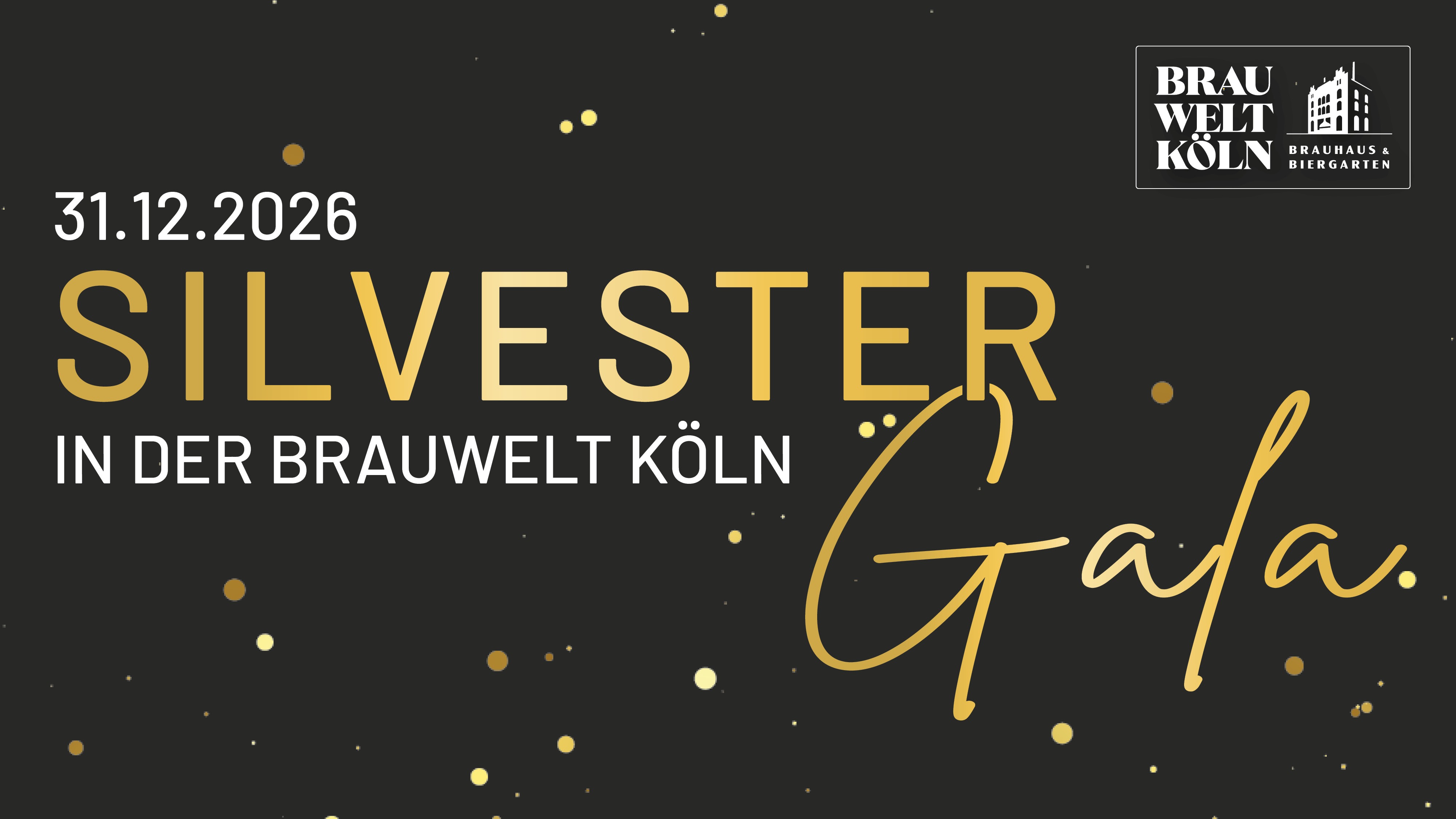 Silvester Gala in der BRAUWELT Köln