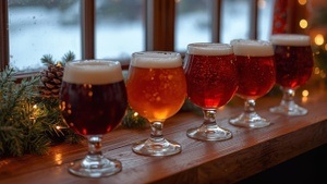 Biertasting Winter- und Weihnachtsbiere