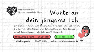 Worte an dein jüngeres Ich