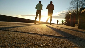 #ZeroHungerRun in der Rheinaue