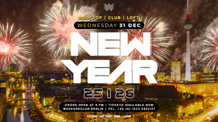 NEW YEAR'S EVE - ROOFTOP OVER BERLIN