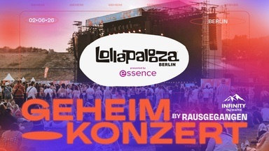 Geheimkonzert Berlin #20 by Rausgegangen | LOLLAPALOOZA OPEN AIR EDITION