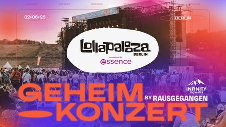 Geheimkonzert Berlin #20 by Rausgegangen | LOLLAPALOOZA OPEN AIR EDITION