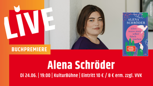 Buchpremiere mit Alena Schröder