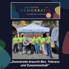 Mit Zivilcourage auf der langen Nacht der Demokratie!