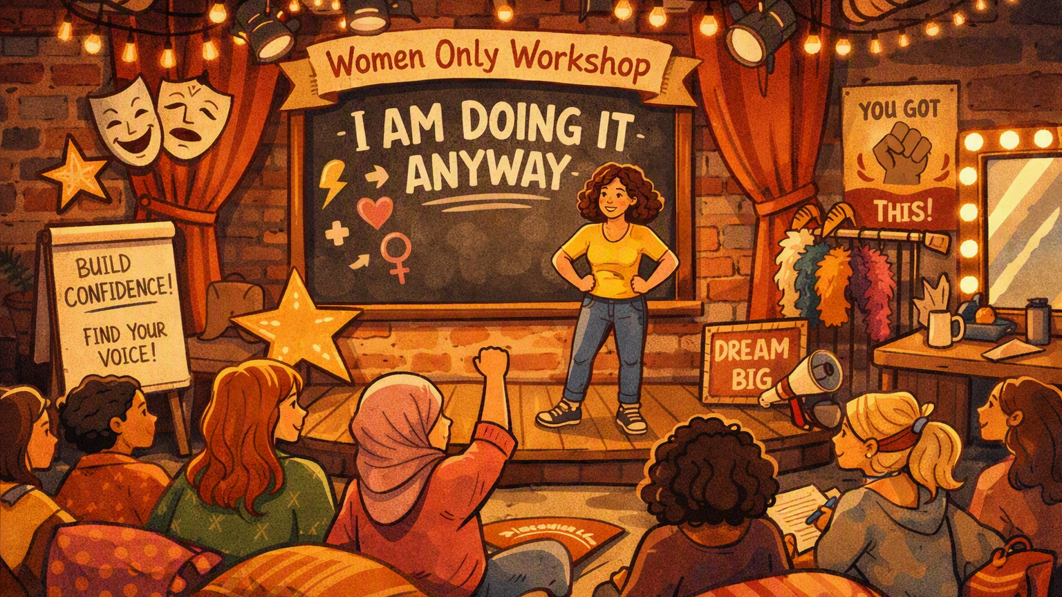 I am doing it anyway! Improv workshop for women