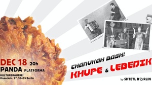 Chanukah Bash – presented by Shtetl Berlin