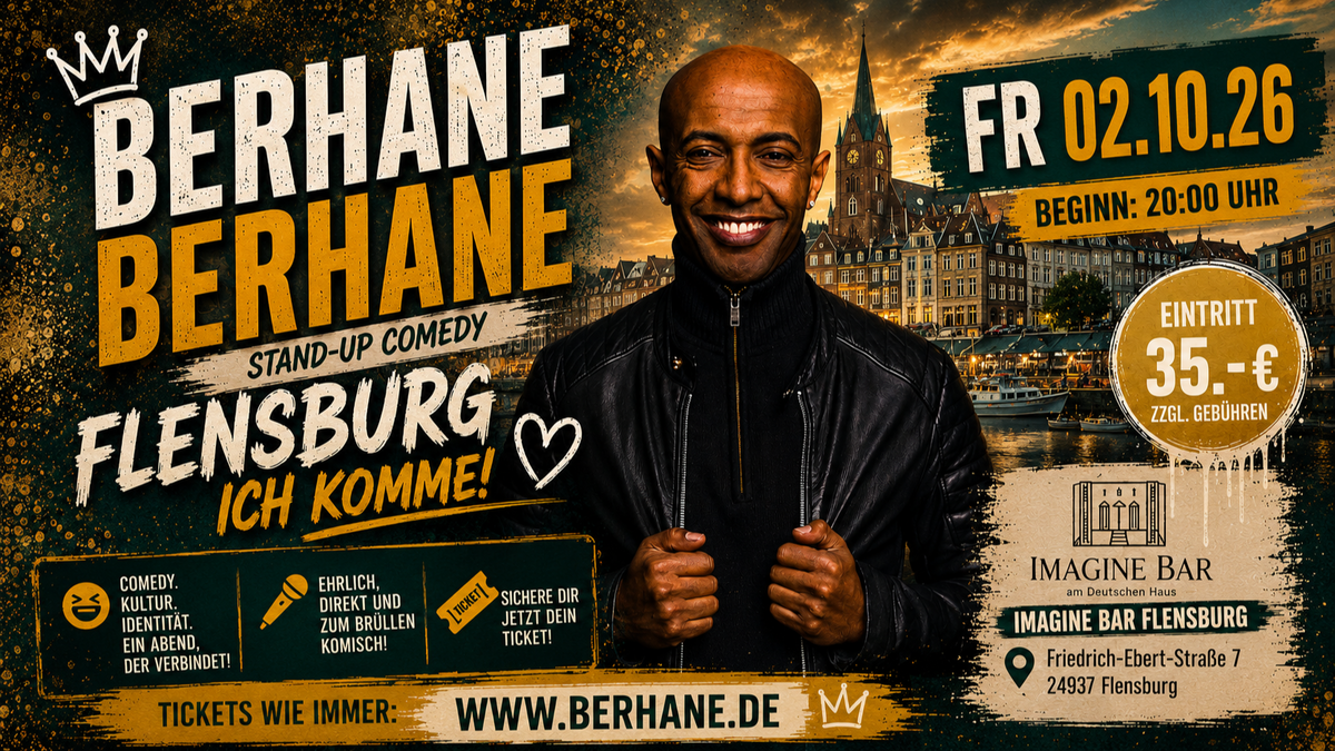 Titelbild der Veranstaltung Berhane Berhane - Deutscher als Du