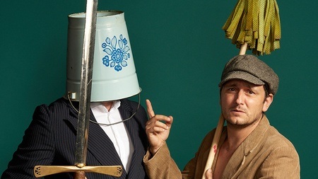 Märchen im Glaspalast mit dem Hexenberg Ensemble: Hinz und Kunz & Rotkäppchen