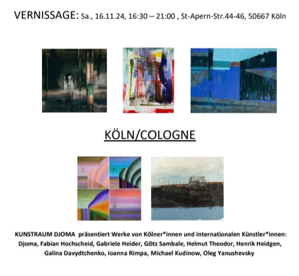 Köln/Cologne \u002D Feine Kölnigkeiten im Kunstraum Djoma