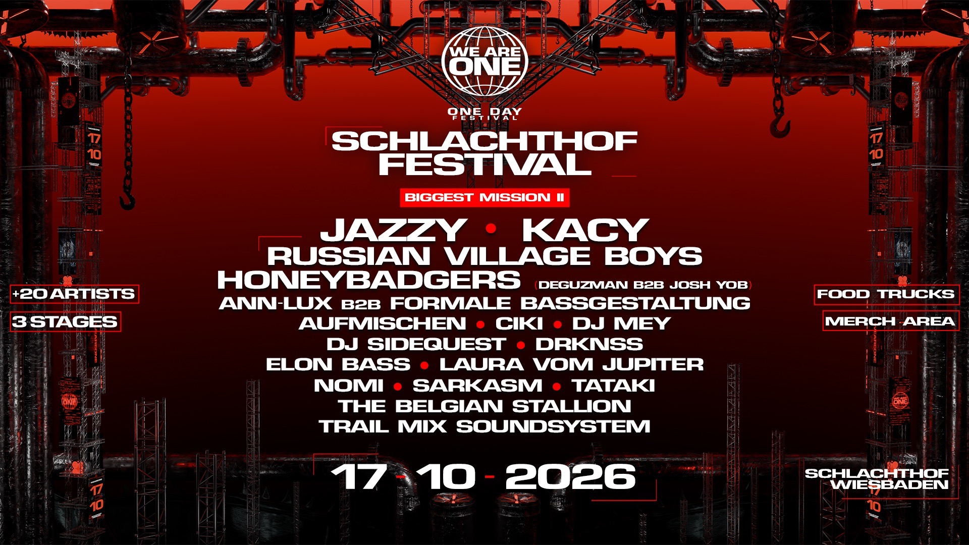 WE ARE ONE - SCHLACHTHOF FESTIVAL VOL. V