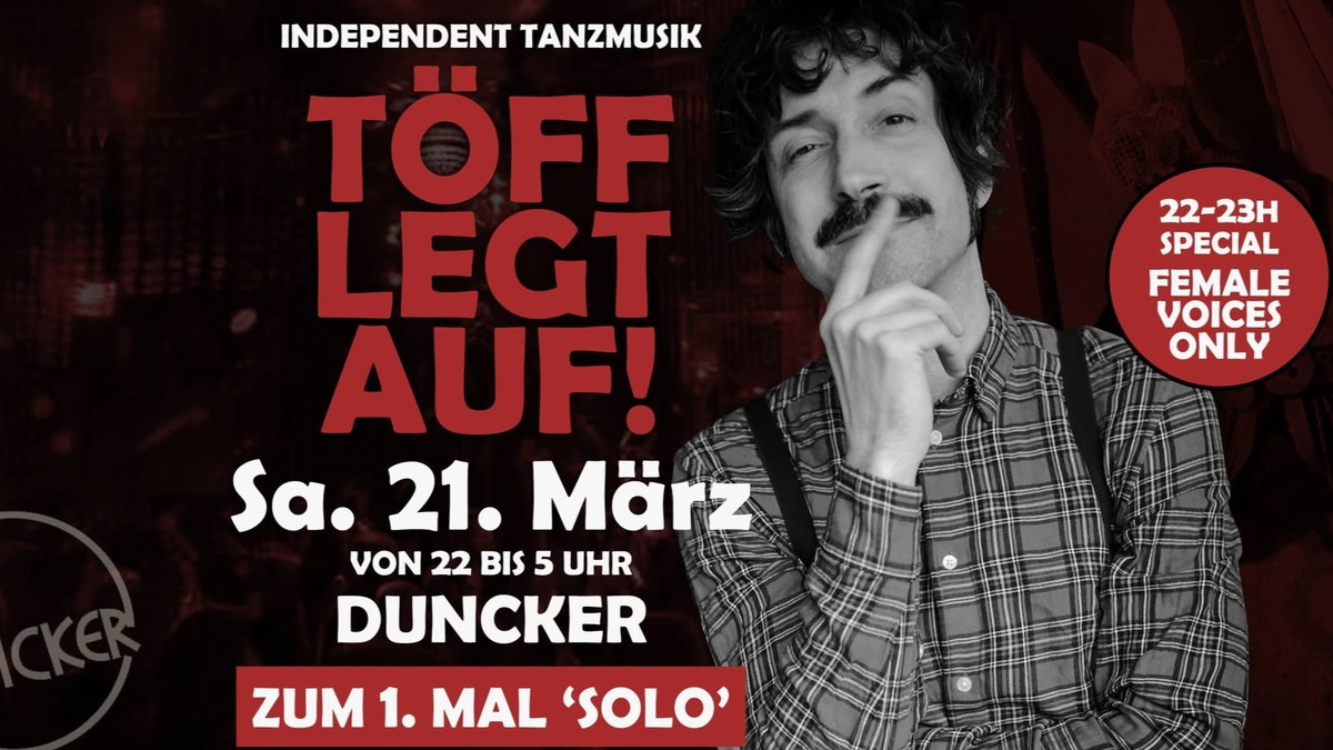 Titelbild der Veranstaltung Independent Tanzmusik