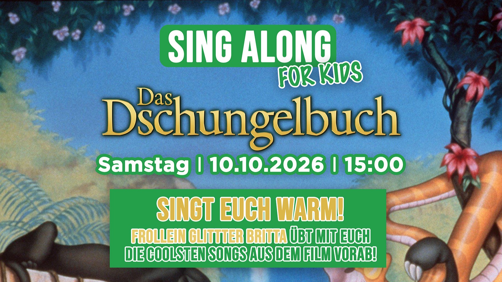 SING ALONG for Kids: DAS DSCHUNGELBUCH (1967)