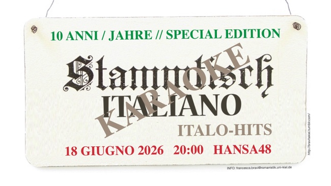 Stammtisch Italiano Karaoke