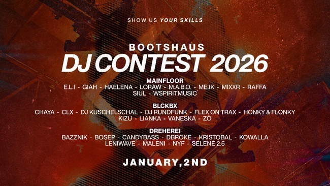 Bootshaus DJ Contest 2026!