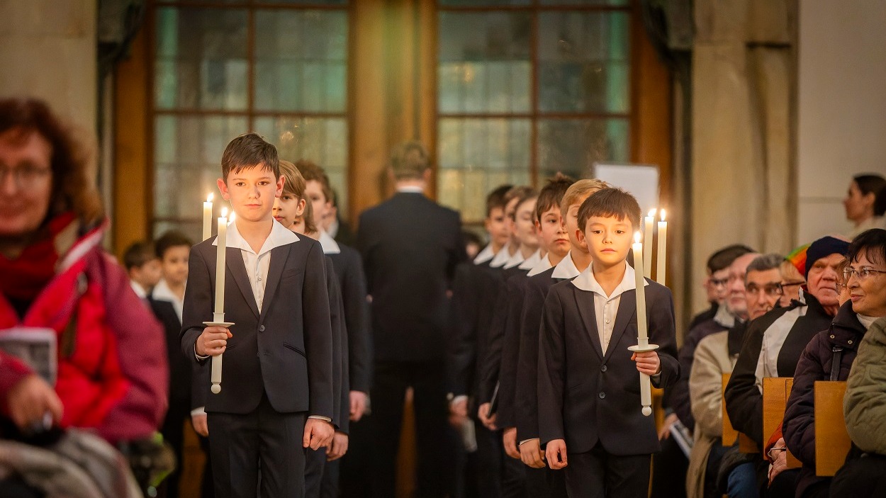 Traditionelle Adventsvesper des Dresdner Kreuzchors