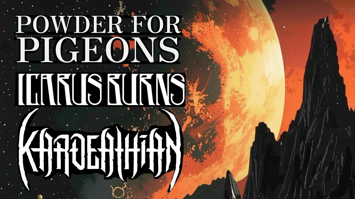 FUZZ Nacht Konzert mit Powder for Pigeons, Icarus Burns und Kardeathian