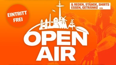 Kostenloses Jugend Open Air gegen Rassismus und Krieg