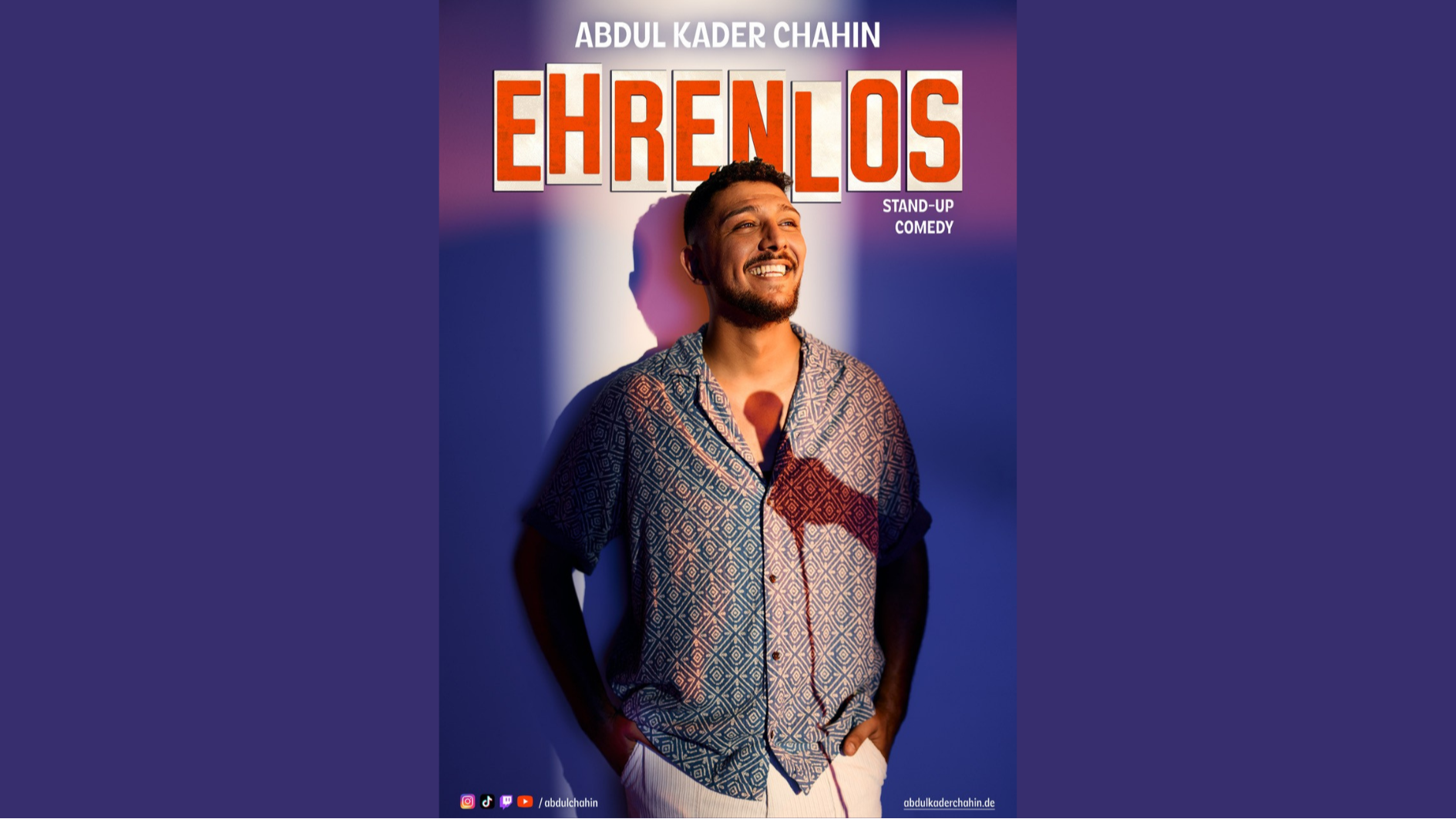 Abdul Kader Chahin: EHRENLOS