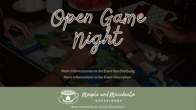 Open Game Night - offener Spieleabend