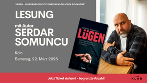 LESUNG mit SERDAR SOMUNCU im Café Klar