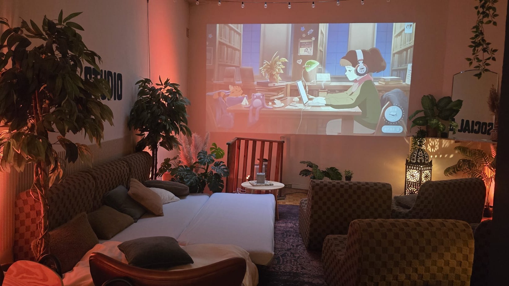 Cozy Movie Night