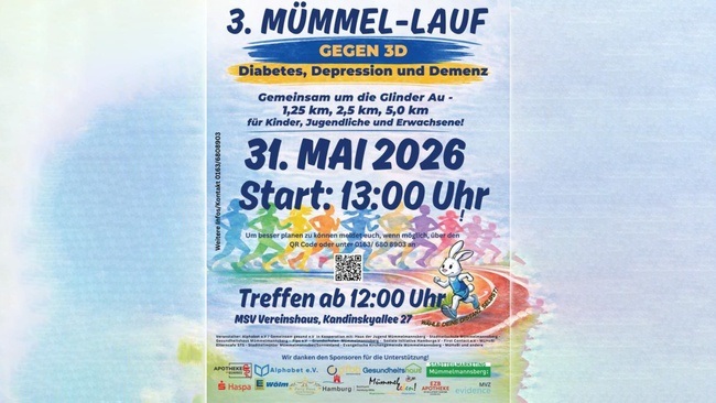 Dritter Mümmel-Lauf um die Glinder Au