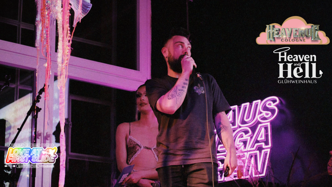 HEAVENUE GLÜHWEINHAUS SPECIAL 🏳️‍🌈🏳️‍⚧️ QUEER LOVE AT FIRST SLIDE 🏳️‍🌈🏳️‍⚧️ Presenter Ticket | Power Point Dating by Rausgegangen Köln